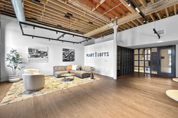 Clubroom at Plant 1 Lofts, Iowa   